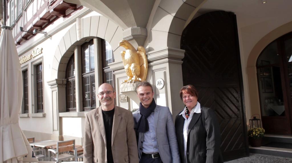 Stadt-Gut-Hotel Gasthof Goldener Adler Schwaebisch Hall Exterior photo